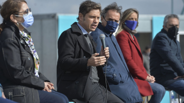 Kicillof presentó un plan de desarrollo urbano en Guernica