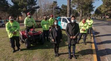 Entrega de nuevos móviles todo terreno para el equipo de Defensa Civil de la Municipalidad de La Costa