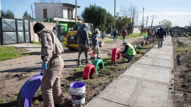 Watson presentó un espacio recuperado por la comunidad y el Municipio