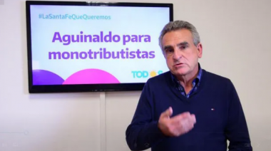 Aguinaldo para monotributistas: Agustín Rossi quiere llevar el proyecto al Congreso