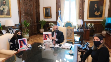 Alberto Fernández recibió a familiares de Guadalupe Lucero