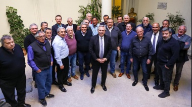 El Presidente recibió a la cúpula de la CGT