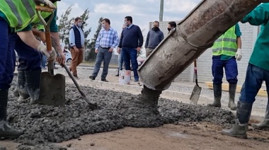 Comenzaron las obras de pavimentación en distintos barrios