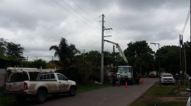 EDELAP instaló más de 400 nuevas columnas de hormigón 