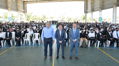 Watson, Insaurralde y Berni participaron de jornada informativa para aspirantes a las fuerzas de seguridad
