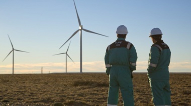 Con inversión de YPF Luz, inauguraron el parque eólico Los Teros