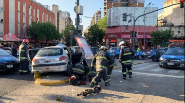 Murió una mujer que fue atropellada en Balvanera