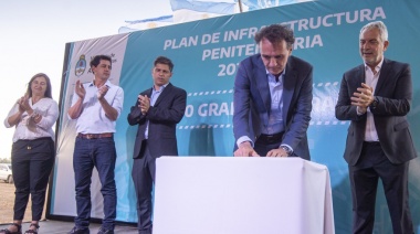 Katopodis y Kicillof firmaron un convenio para obras penitenciarias en la provincia de Buenos Aires
