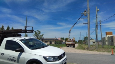 Edelap llevó a cabo obras de mejora en las redes que abastecen a Los Talas