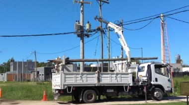 Edelap llevó a cabo obras de mejora en las redes eléctricas