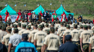 Kicillof puso en marcha la nueva la Policía Rural