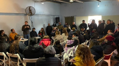 Santilli visitó Berazategui y se reunió con vecinos y comerciantes