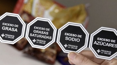 Desde el sábado las empresas que no pidieron prórroga deberán colocar el sello de Etiquetado frontal