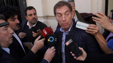 Santilli estuvo en La Plata y disparó contra Kicillof y Alberto Fernández