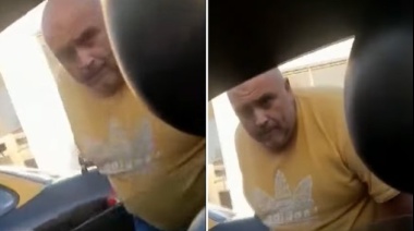 Le retuvieron la licencia de conducir al taxista que agredió a otro con un bate de béisbol en Rosario