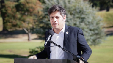 Kicillof atribuyó la caída del turismo a la política nacional y anunció obras durante una visita a San Pedro