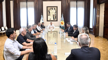 Blanstein firmó convenios de leasing con Kicillof y Las Flores incorporará nuevo equipamiento