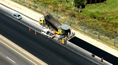 Avanza la construcción del cuarto carril en la Autopista Buenos Aires-La Plata