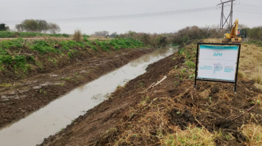 La Provincia ejecuta obras hidráulicas en Berazategui y Quilmes para prevenir inundaciones
