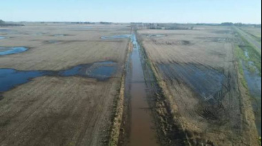 Declararon la emergencia agropecuaria en 9 de Julio y Necochea por las severas inundaciones