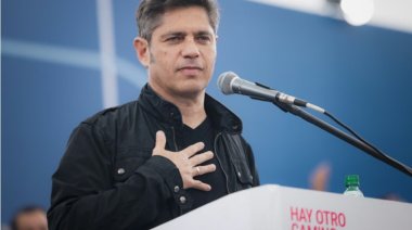 Kicillof insistió en construir una propuesta más amplia que el peronismo para 2027