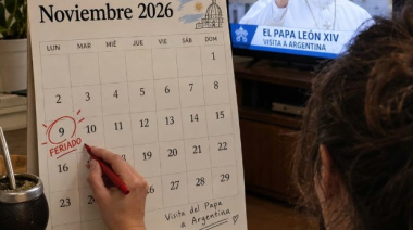 El 9 de noviembre será feriado nacional por la visita del Papa León XIV