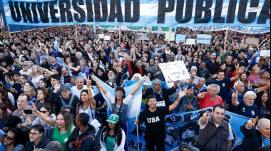 5° Marcha Universitaria Federal en reclamo al cumplimiento de la Ley de Financiamiento