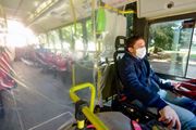 La Plata aplica el protocolo sanitario en los transportes públicos, particulares y de delivery