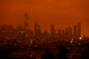 Los incendios dejan a la ciudad de San Francisco teñida de naranja