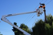 EDELAP relevó las redes que proveen energía a instalaciones de ABSA en la región
