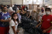 El municipio destaca el compromiso para armar y distribuir las bolsas de alimento del SAE