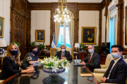 Fernández recibió a funcionarios de México para analizar la respuesta de ambos países a la pandemia