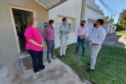 Visita del intendente Bertellys a Chillar