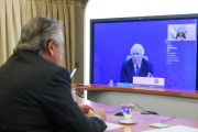 Fernández mantuvo una videoconferencia con el primer ministro de Portugal