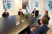 Fernández recibió a empresarios chinos