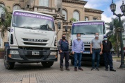 Abella presentó nuevas unidades para tareas de mantenimiento en barrios