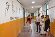 Watson visitó una escuela especial