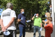 Garro encabezó operativos "puerta a puerta" para concientizar sobre cuidados ante el alza de contagios
