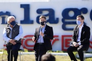 Kicillof, Costa y Granados presentes en inauguración de parque industrial de ezeiza