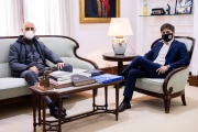 Kicillof se reunió con el arzobispo “Tucho” Fernández