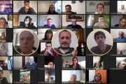 Zoom de candidatos de la tercera con Grindetti y Lacunza