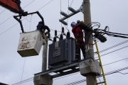 Edelap colocó un nuevo centro de transformación de 500 kVA