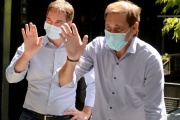 Garro estuvo en el lanzamiento de Santilli como candidato a diputado de la provincia