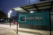 El intendente Watson supervisó recambio de luminarias en San Rudecindo 