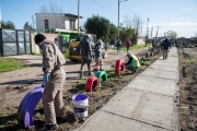 Watson presentó un espacio recuperado por la comunidad y el Municipio