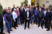 El Presidente recibió a la cúpula de la CGT