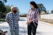 El intendente de General Viamonte inauguró las obras de pavimentación de la calle R. Lega