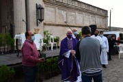 Realizaron la misa por los fallecidos por coronavirus