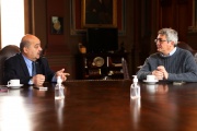 Fernando Tauber recibió al ministro de Desarrollo Agrario Bonaerense