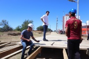 Continúan los trabajos integrales y de puesta en valor de espacios públicos de Santa Teresita